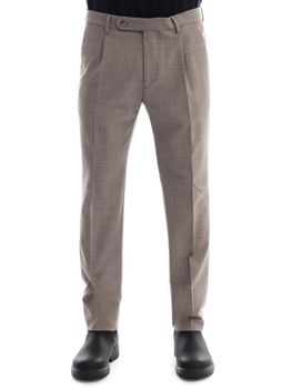 Pantaloni Berwich Poli Wool Eco Beige