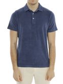 polo shirt altea terry blue