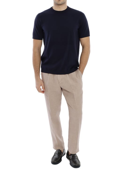t-shirt-seta-barra-cotone