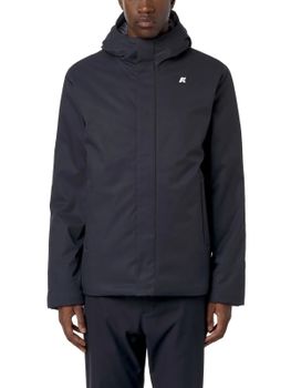 Giaccone K-Way Jacko Twill Marmotta Blu