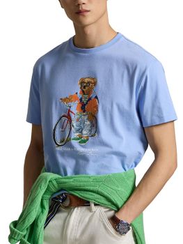 T-Shirt Polo Ralph Lauren Bear Blue