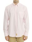 camicia bd baggies oxford bianco/rosa
