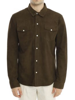 Shirt ProLeather Suede Brown