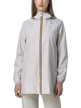 Giaccone K-Way Sophie Stretch Poly Jersey Beige