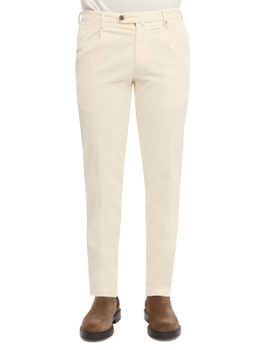 Trousers Myths Velvet Soft Touch White