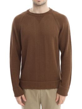 Felpa Rakkì Raglan Marrone