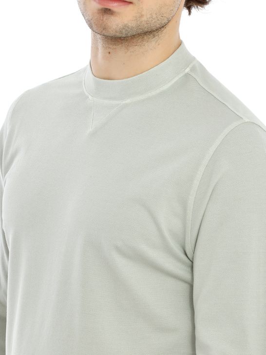 sweatershirt-filippo-de-laurentiis-pique-grey