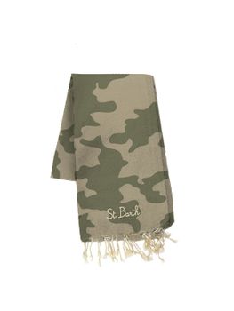 Beach Towel MC2 Saint Barth Foutas Green
