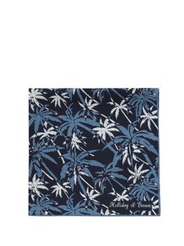 Pocket Handkerchief Holliday & Brown Blue