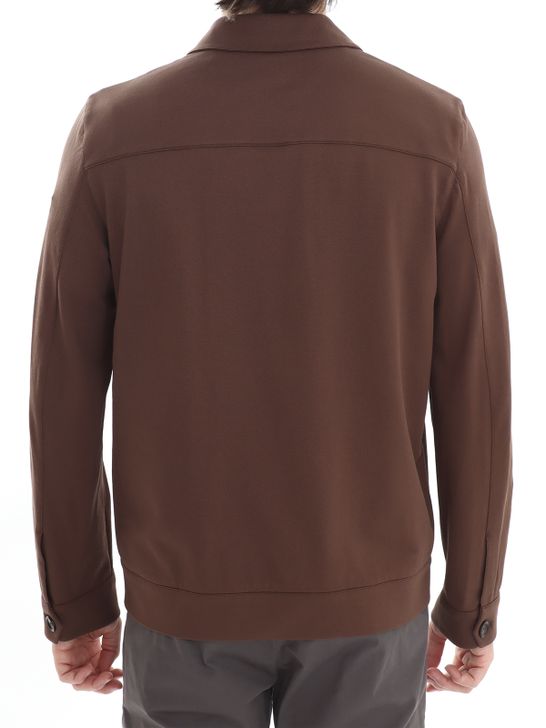 jacket-circolo-1901-piquet-brown