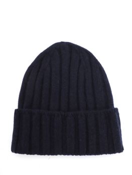 Beanie Hat Cashmere Blue