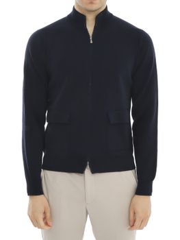 Giubbino Filippo De Laurentiis Zip Blu
