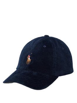Cappello Polo Ralph Lauren Velluto Blu