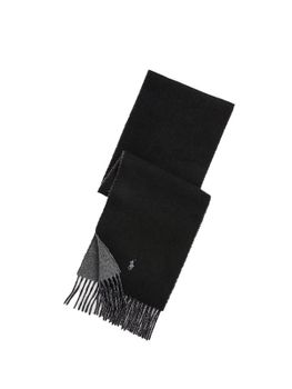 Scarf Polo Ralph Lauren Reversible Black