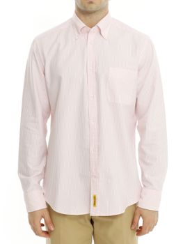Camicia B.D. Baggies Oxford Bianco/Rosa