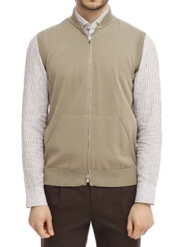 Gilet Filippo De Laurentiis Bomber Beige
