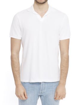 Polo MC2 Saint Barth Charles Bianco