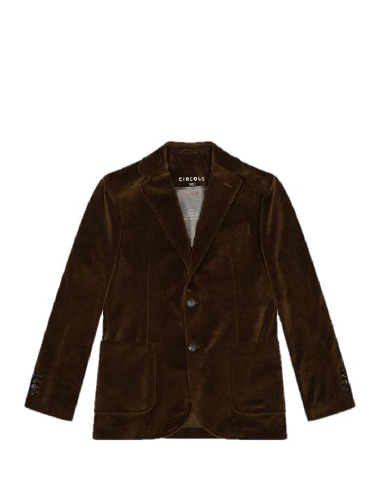 giacca-circolo-1901-velours-marrone-cn4492-803