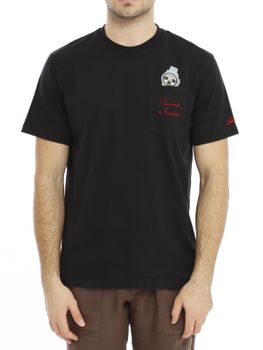 T-Shirt MC2 Saint Barth Austin Nero