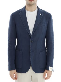 Giacca L.B.M. 1911 Fresco Lana Blu
