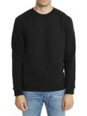 felpa dondup logo nero
