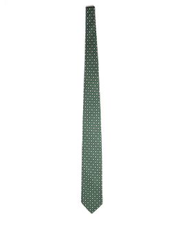 Cravatta Holliday & Brown Stampata Verde