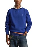 felpa polo ralph lauren rl fleece azzurro