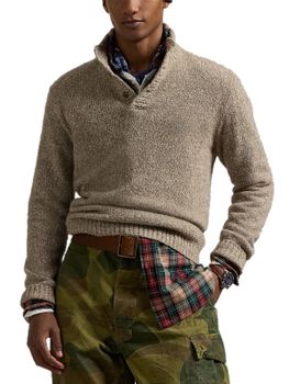 Sweater Polo Ralph Lauren Speckled Beige