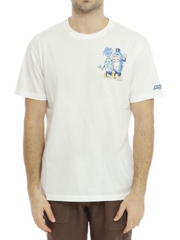 T-Shirt MC2 Saint Barth Stampata Bianco