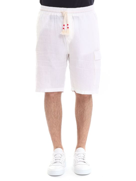 short-mc2-saint-barth-linen-white