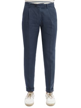 Trousers Devore Incipit Blue