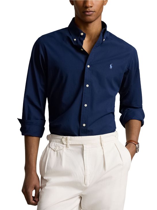 camicia-polo-ralph-lauren-poplin-stretch-blu-710928255-001