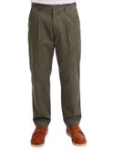 pantaloni universal overall twill verde