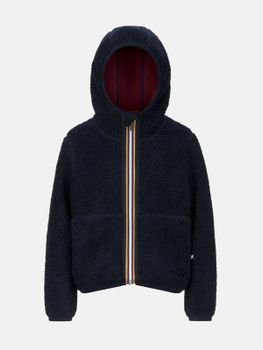 Felpa K-Way P. Jack Sherpa Polar Reversible Blu