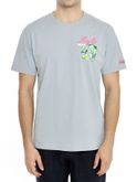 t-shirt mc2 saint barth stampata grigio