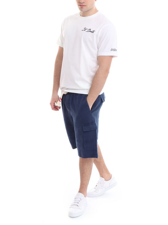 short-mc2-saint-barth-linen-blue