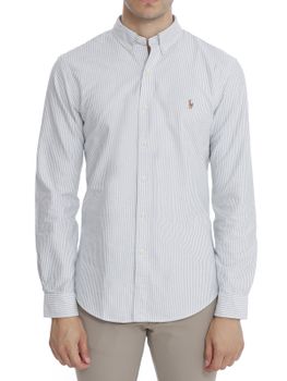 Camicia Polo Ralph Lauren Oxford Verde