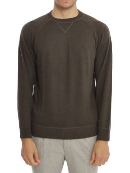 Sweatshirt Alan Paine Raglan Green
