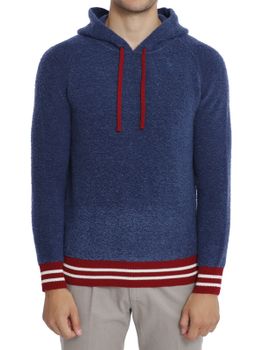 Sweatshirt Gallia Sponge-Effect Blue