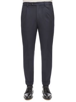 Trousers Devore Incipit Travel Wool Blue