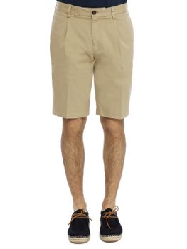 Bermuda Devore Incipit Pima Cotton Beige
