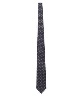 Tie Holliday & Brown Twill Blue