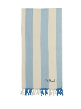 Telo Mare MC2 Saint Barth Foutas Light Azzurro