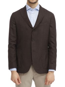 Blazer Boglioli Light Crepe Marrone