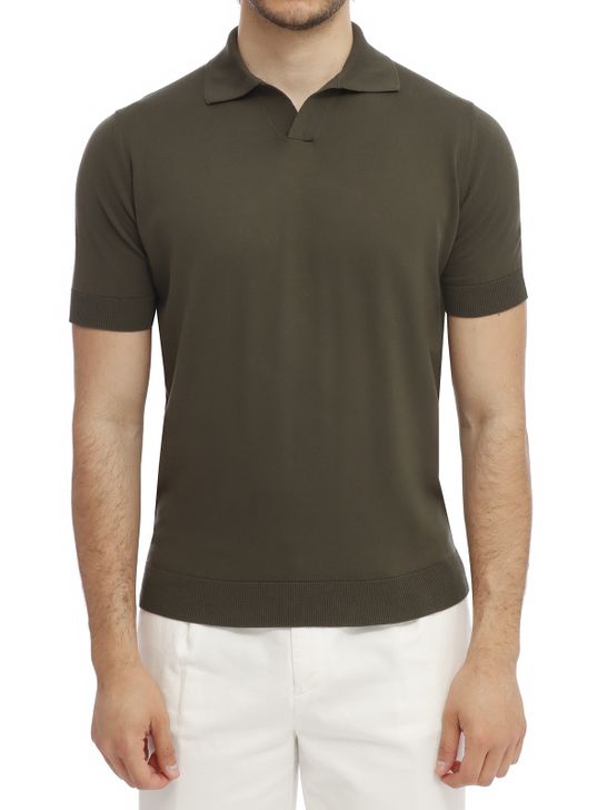 On sale Polo Shirt Filippo De Laurentiis Skipper Green