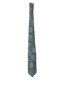 Tie Holliday & Brown Twill Green