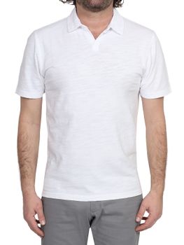 Polo Shirt Bl'ker Long Island White