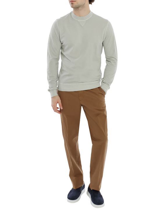 sweatershirt-filippo-de-laurentiis-pique-grey