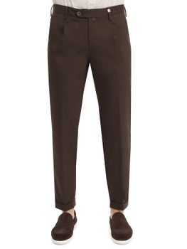 Pantaloni Myths Lana Cordura Marrone