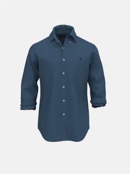 Camicia Polo Ralph Lauren Seerusucker Blu